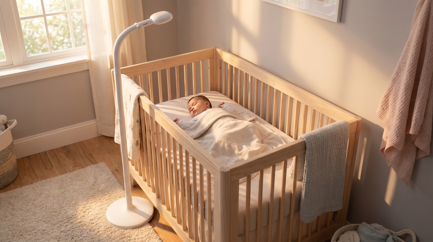 Nanit Pro Smart Baby Monitor and Wall Mount
