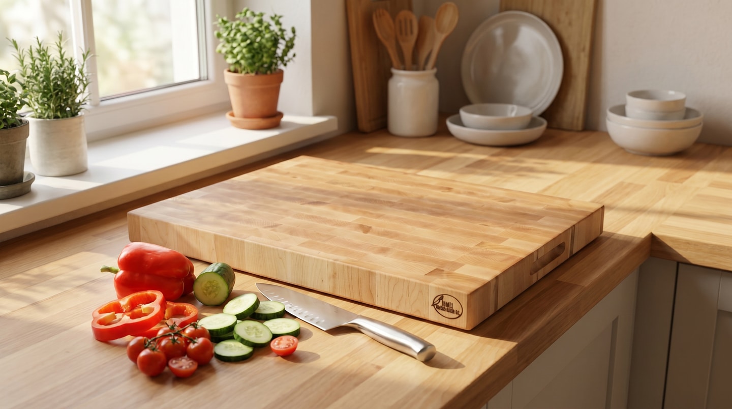 Jones Cutting Board 20 x 14 x 1.5 Inch Maple End Grain