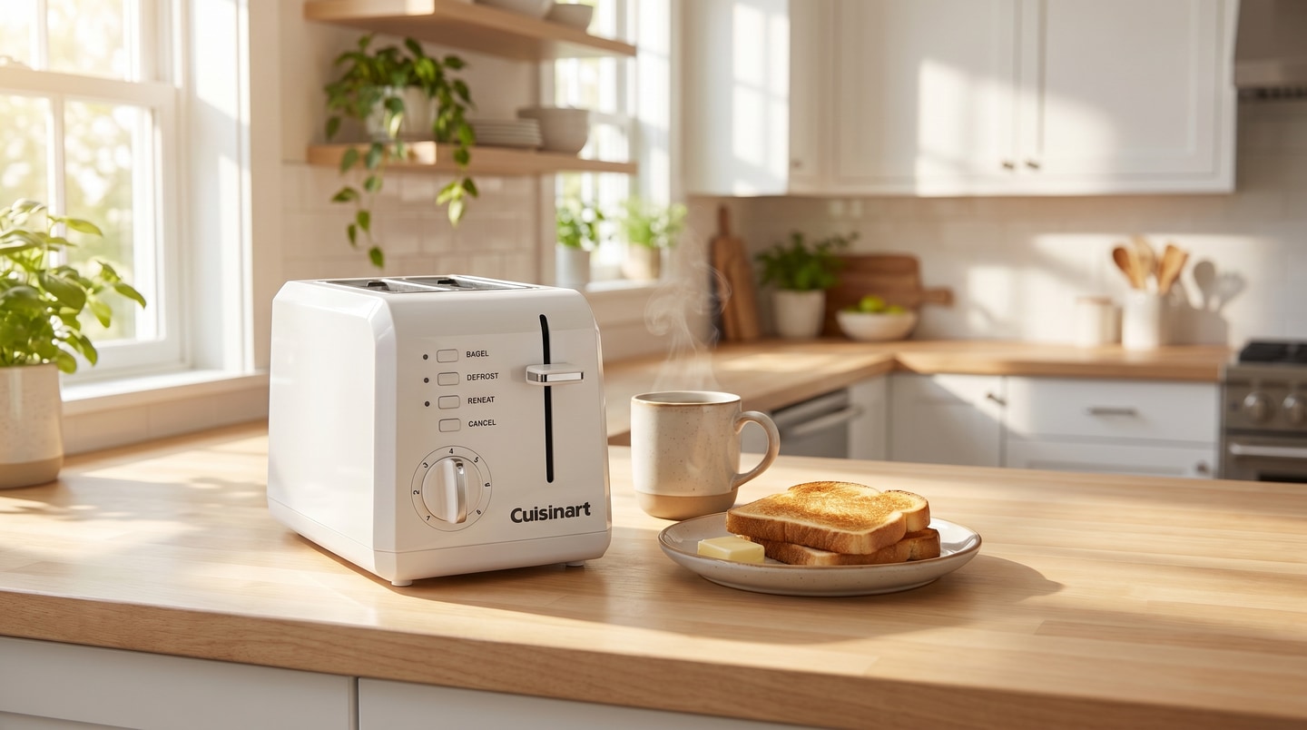 Cuisinart CPT-122 2-Slice Compact Plastic Toaster
